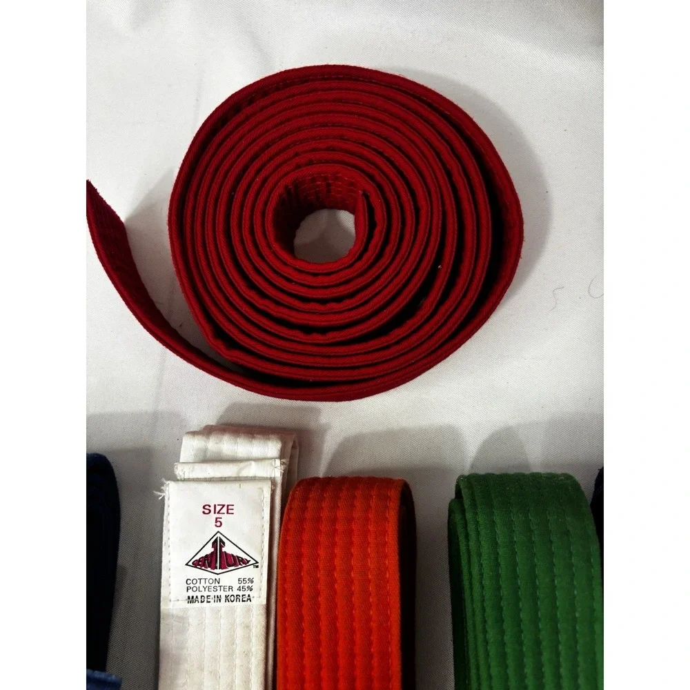 9 Karate Belts Different Levels Martial Arts‎ Taekwondo Martial Arts